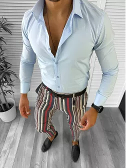 Tinuta barbati smart casual Pantaloni + Camasa 12652 E Tinuta barbati smart casual Pantaloni + Camasa 12652 E